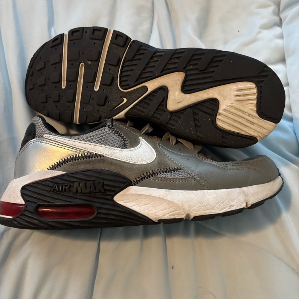 Nike Gray and Black Sneakers with Chunky Midsole